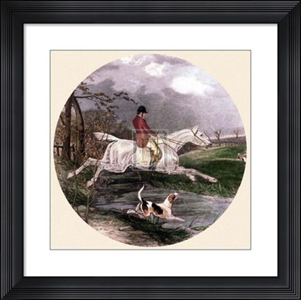 Framed Flying Leap (Large) Print