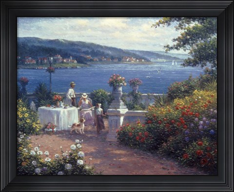 Framed Seaside Calm Print