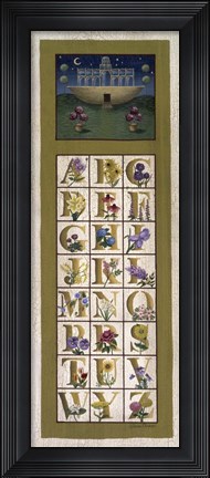 Framed Greenhouse Abc Print