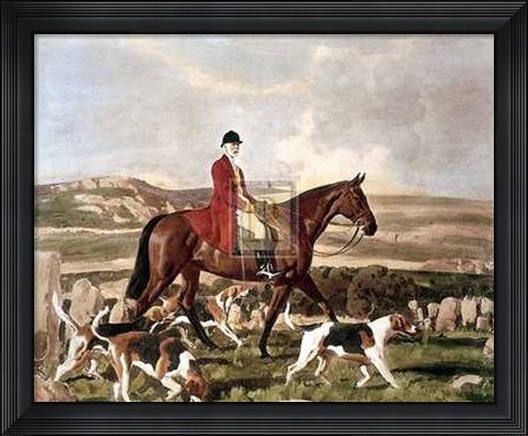 Framed Thomas Robins Bolitho on Barum Print