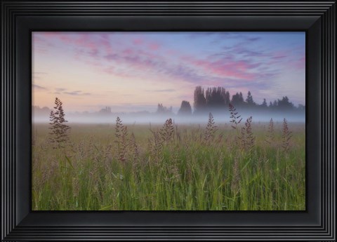 Framed Battle Ground Sunrise Print