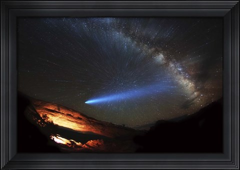 Framed Galactic Traveler Print