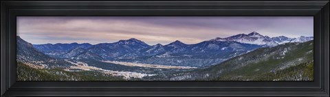 Framed Many Parks Pano Print