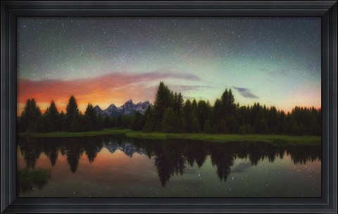 Framed Schwabacher Heavens Print