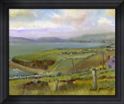 Framed Ring of Kerry Morning Print
