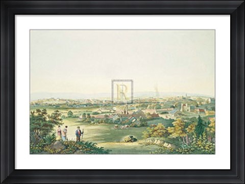 Framed Glasgow Print
