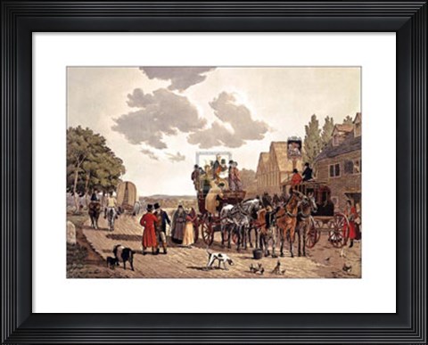 Framed Last Journey on the Road Print