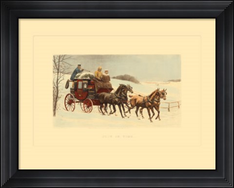 Framed Just in Time Print