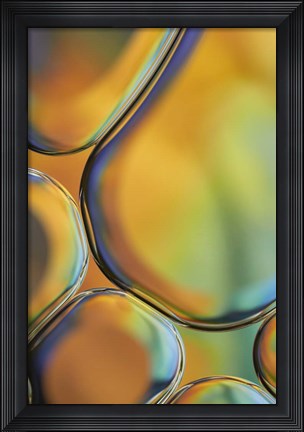 Framed Orange Drops Print