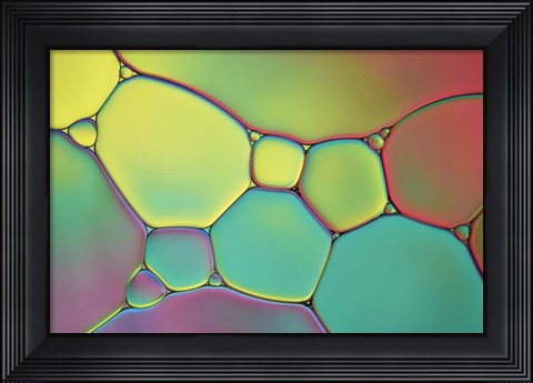 Framed Stained Glass I Print