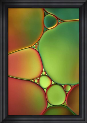 Framed Stained Glass II Print