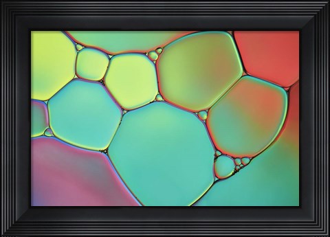 Framed Stained Glass III Print