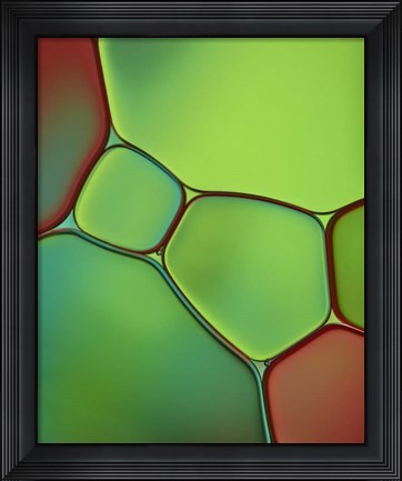 Framed Stained Glass IV Print