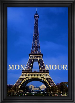 Framed Mon Amour Print