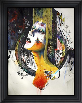 Framed Between Hope And Despair Print