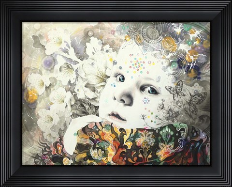 Framed Blooming Print