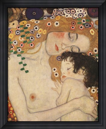 Framed Mother And Child Print