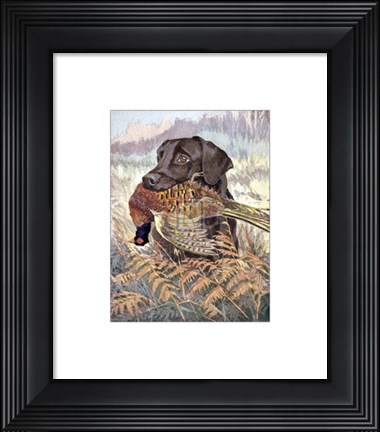 Framed Yes, Sir! Print