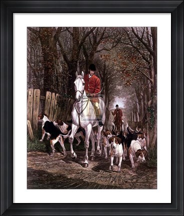 Framed Morning - Going to Cover Print