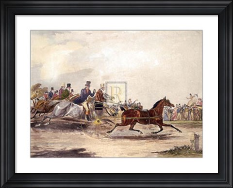 Framed Celebrated Tom Thumb Print
