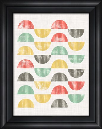 Framed Mod Block Prints I Print