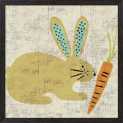 Framed Ada&#39;s Bunny Print