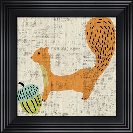 Framed Ada&#39;s Squirrel Print