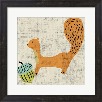 Framed Ada&#39;s Squirrel Print