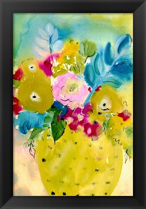 Framed Bright Arrangement IV Print