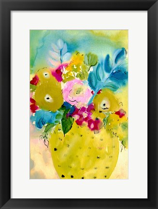 Framed Bright Arrangement IV Print