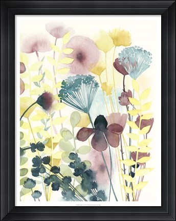 Framed Garden Lace II Print
