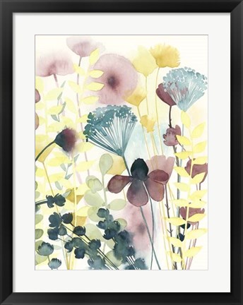 Framed Garden Lace II Print