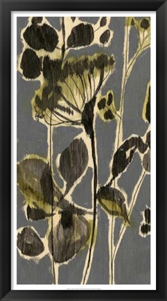 Framed Touch of Olive I Print