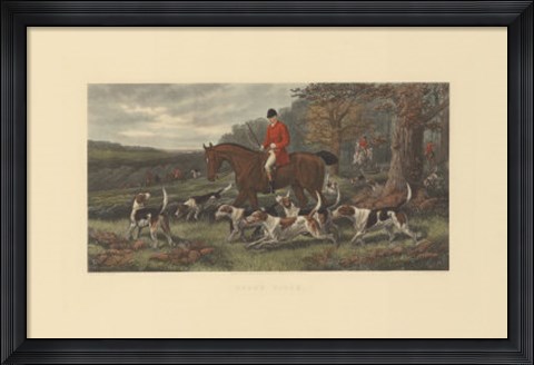 Framed Drawn Blank Print