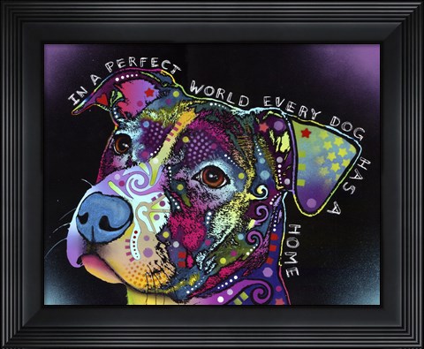 Framed In a Perfect World Print