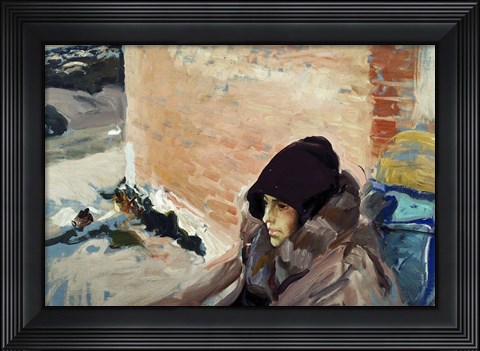 Framed Portrait of Maria as a Convalescent Print