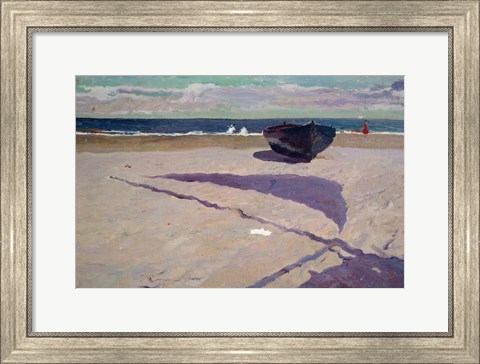 Framed Shadow of the Boat, 1903 Print