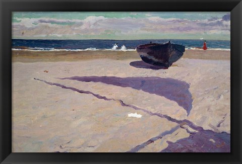 Framed Shadow of the Boat, 1903 Print