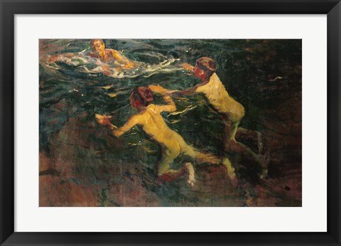 Framed Swimmers Print