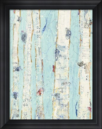 Framed Far From Blue II Print