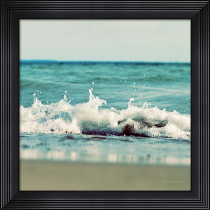 Framed Mint Cottage Days II Print