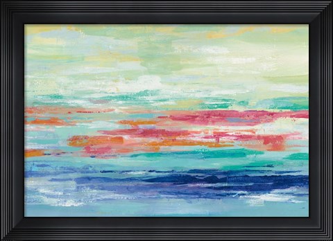 Framed California Surf Print