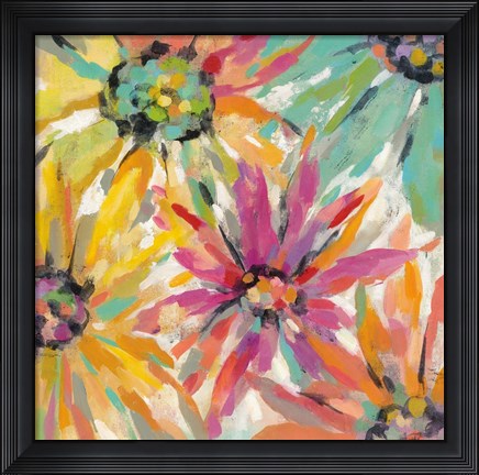 Framed Abstracted Petals II Print