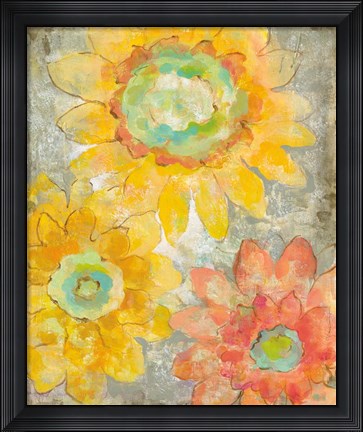Framed Venezia Fiori I Print