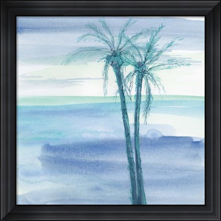 Framed Peaceful Dusk II Print