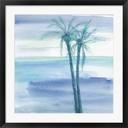 Framed Peaceful Dusk II Print