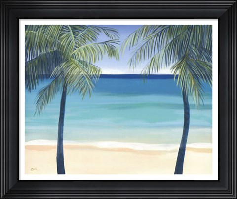 Framed Sea Breeze II Print