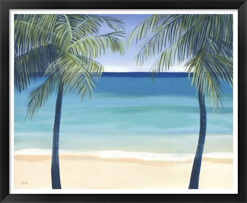 Framed Sea Breeze II Print