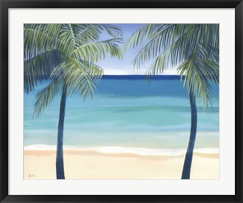 Framed Sea Breeze II Print