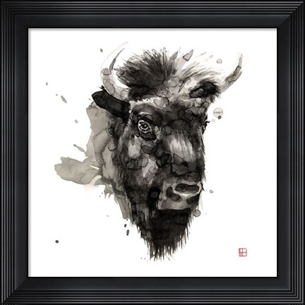 Framed Buffalo Print